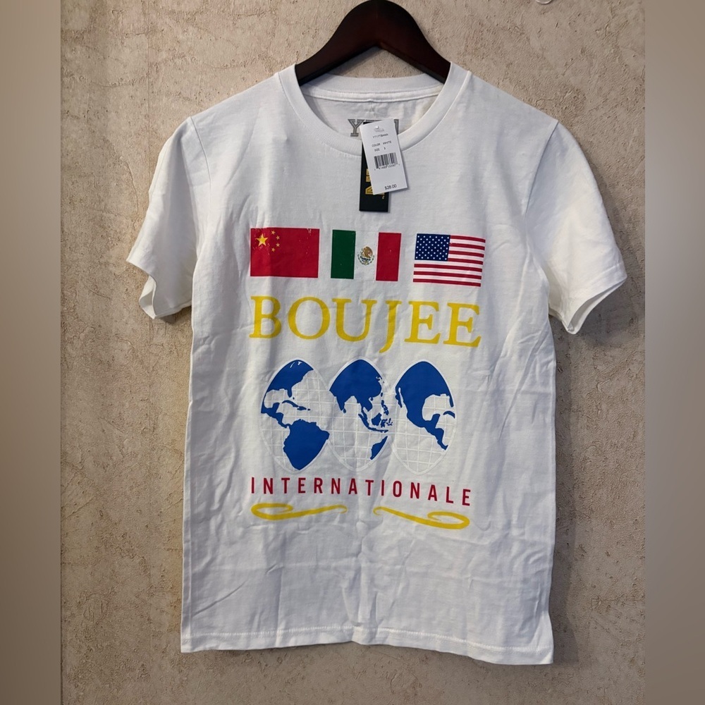 Yung Rich Nation White Graphic T-Shirt